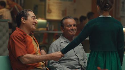 In den digitalen Jungbrunnen gefallen. Robert De Niro (links) und Joe Pesci beleben ihre 30 Jahre alten Rollen aus „Goodfellas“.