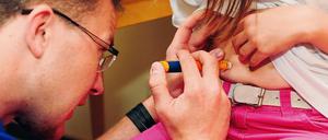 Unter die Haut: Insulin wird mittels sogenannter „Pens“ (Stifte) verabreicht.