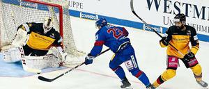 Deutschland unterlag im Spiel gegen die Slowakei knapp und wurde Zweiter beim Traditionsturnier in Krefeld.