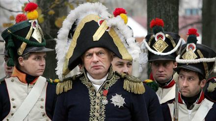 Sokolow lebte die Rolle des französischen Kaisers.