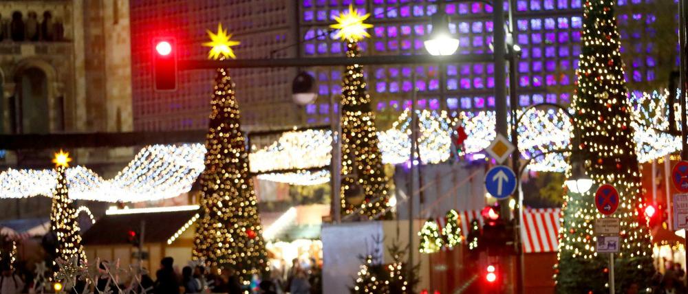 Vergangenes Jahr gab es strenge Sicherheitsmaßnahmen am Weihnachtsmarkt.
