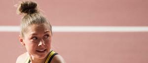 Blick zurück nach vorn. Gina Lückenkemper trainiert nun auch in den USA.