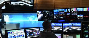 Die Warnstreiks am Donnerstag im NDR hatten auch Auswirkungen auf die "Tagesschau".