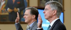Zwei Zeugen in der Ukraine-Affäre: George Kent und William Taylor