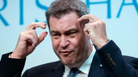 Bayerns Ministerpräsident Markus Söder (CSU) sieht sein Land als Autoland. Fahrverbote gibt es nicht.