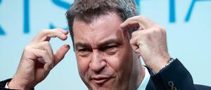 Bayerns Ministerpräsident Markus Söder (CSU) sieht sein Land als Autoland. Fahrverbote gibt es nicht.