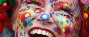 So bunt geht es beim Karneval zumindest in Berlin nicht immer zu.