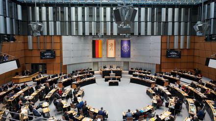Die Sitzung im Berliner Abgeordnetenhaus an diesem Donnerstag.