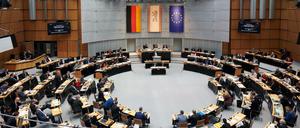 Die Sitzung im Berliner Abgeordnetenhaus an diesem Donnerstag.