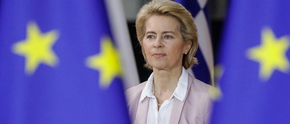 Holpriger Start. Die künftige EU-Kommissionschefin Ursula von der Leyen will am 1. Dezember ihr Amt antreten. 