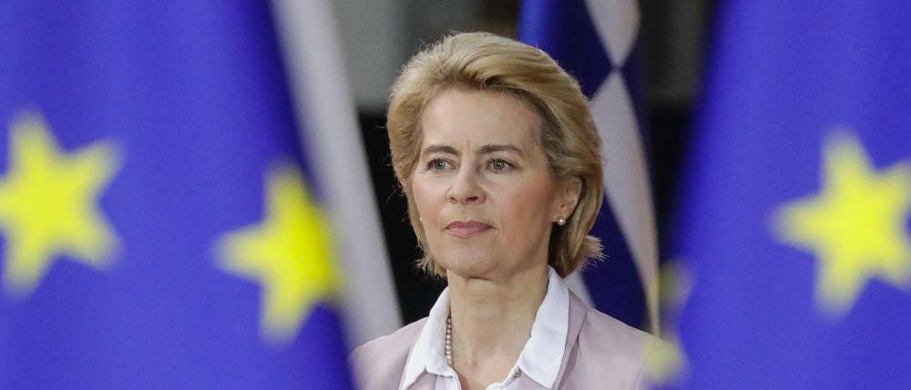 Die Präsidentin der Europäischen Kommission Ursula von der Leyen.