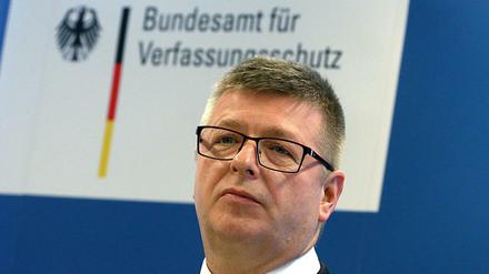 Thomas Haldenwang, Präsident des Bundesamtes für Verfassungsschutz, will zu internen Vorgängen "grundsätzlich" nichts sagen.