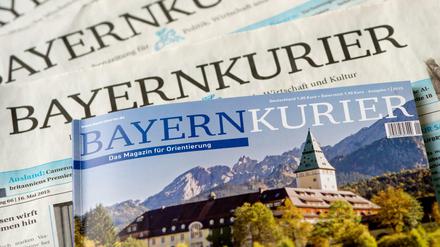 Letzte Ausgabe. Der "Bayernkurier" wird eingestellt.