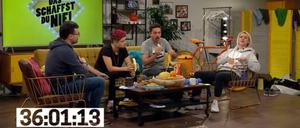 Halbzeit beim Dauertalk-Weltrekordversuch: Um 5 Uhr 30 morgens waren die ersten 36 Stunden geschafft.