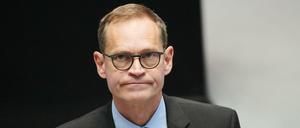 Michael Müller (SPD) bezieht Stellung zur prognostizierten Konjunkturentwicklung: Berlin wächst weiter.