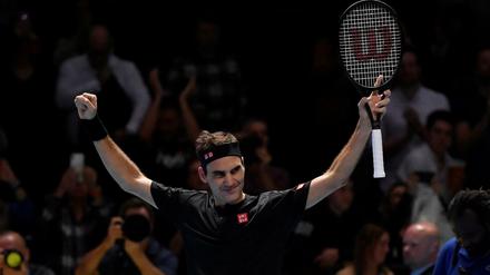 Heldenhaft. Roger Federer steht im Halbfinale.