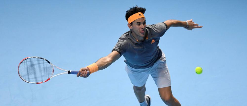 Dominic Thiem steht nach Siegen gegen Federer und Djokovic bereits im Halbfinale. 