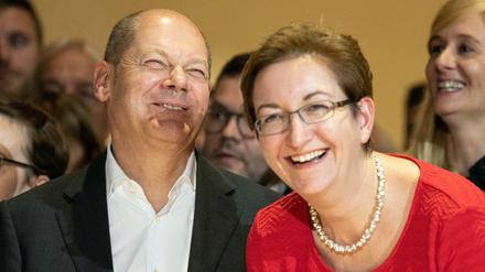 Konnten sich zuletzt über viel Unterstützung freuen: das Kandidatenpaar Klara Geywitz und Olaf Scholz.