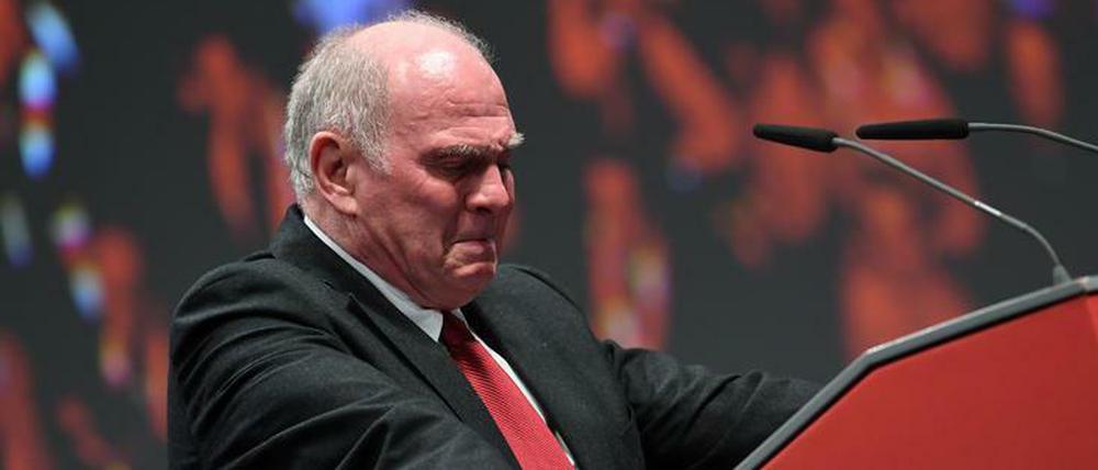 Wer wird denn da gleich weinen? Na, der Uli Hoeneß. War doch klar!