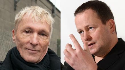 Hubertus Knabe und Klaus Lederer. 
