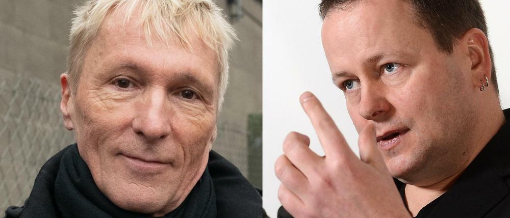 Hubertus Knabe und Klaus Lederer.