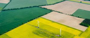 Die sogenannte Abstandsregel untersagt den Bau von Windkrafträdern in 1000 Meter Radius um ein Wohngebiet.