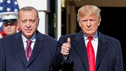 Alles toll? US-Präsident Trump empfängt den türkischen Präsidenten Erdogan