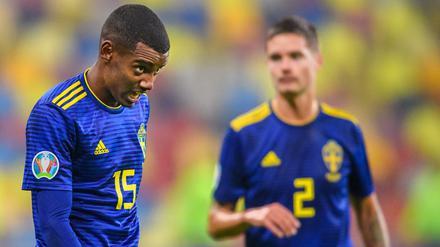 Ungläubig. Der Schwede Alexander Isak wurde in Rumänien rassistisch beleidigt.