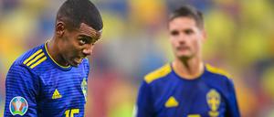 Ungläubig. Der Schwede Alexander Isak wurde in Rumänien rassistisch beleidigt.