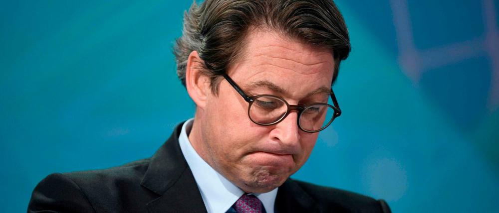 Bundesverkehrsminister Andreas Scheuer (CSU)