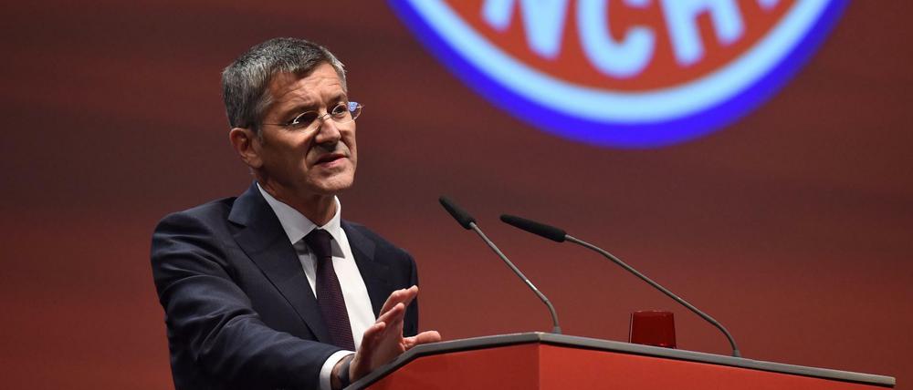 Der andere Präsident. Herbert Hainer steht neu an der Spitze des FC Bayern.