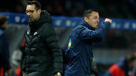 Bedrohtes Duo: Michael Preetz (links) und Ante Covic stehen bei Hertha unter Druck.