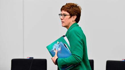 CDU-Vorsitzende Annegret Kramp-Karrenbauer (Archiv).