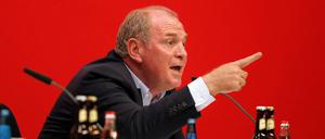Auf der Bayern-Jahreshauptversammlung 2007 war Uli Hoeneß überaus aufgebracht.