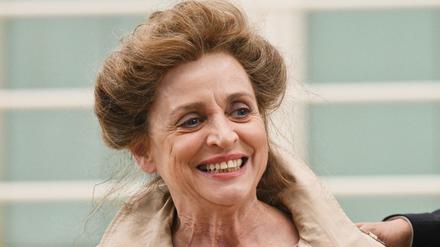 Katharina Thalbach, hier am Set des Kinofilms "Ich war noch niemals in New York", wird für ihre Rolle in der Musikkomödie mit dem Lubitsch-Preis ausgezeichnet. 