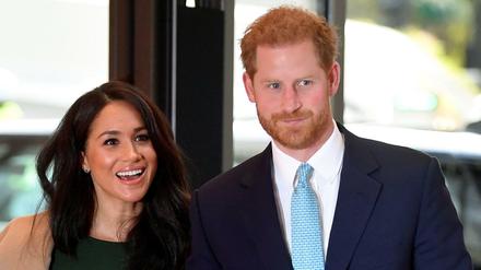 Der britische Prinz Harry und seine Frau Meghan.