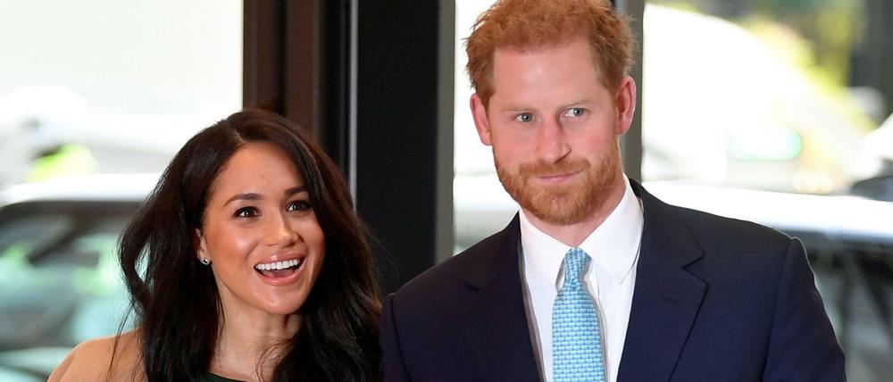 Der britische Prinz Harry und seine Frau Meghan.