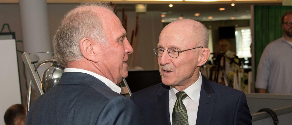 Willi Lemke und Uli Hoeneß waren große Rivalen.