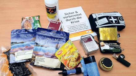Ein Prepper aus Berlin hat gesammelt, was er im Falle einer Apokalypse benötigt. (Archivbild)