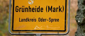 Grünheide in Brandenburg. Hoffentlich hat Elon Musk dass nicht mit eine Verwechslung mit Brandenburg in Arizona verwechselt. 