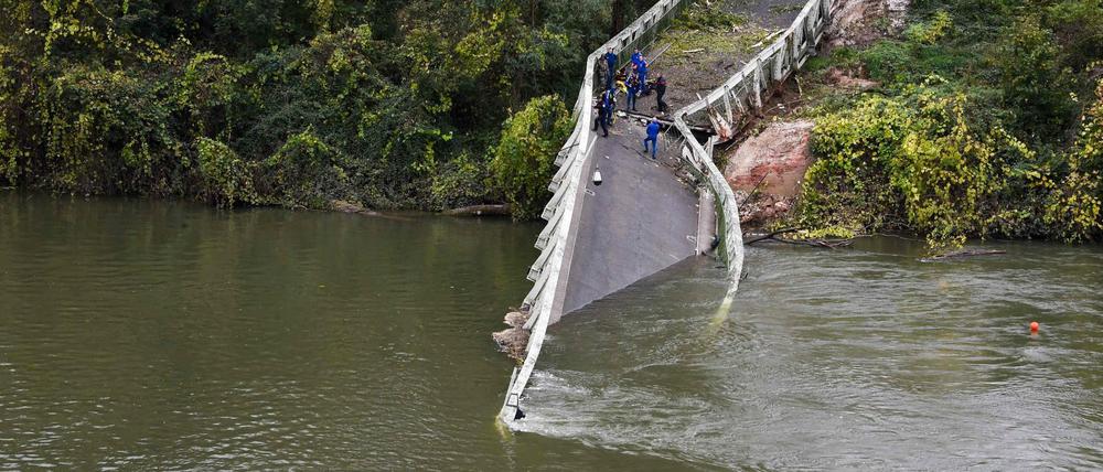 Zwei Menschen starben bei dem Unglück in der Nähe von Toulouse.