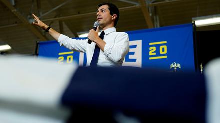 Gut im Rennen: Pete Buttigieg