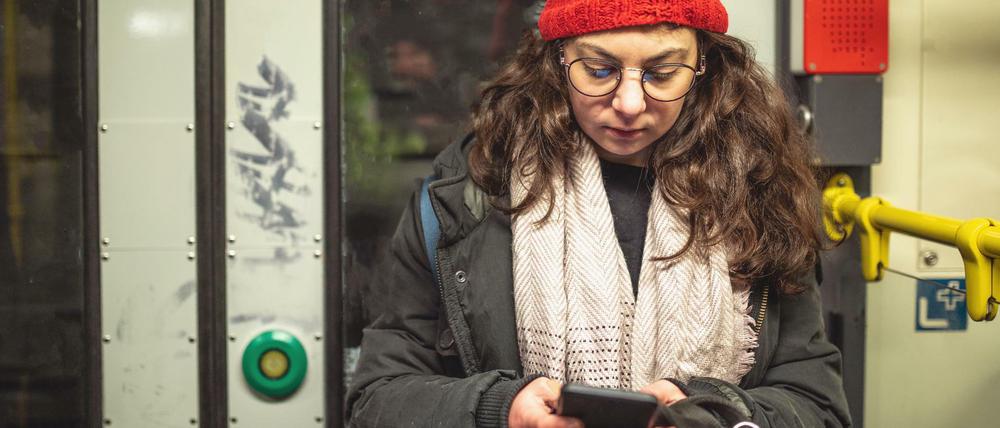 Jetzt auch ohne Ruckeln: Surfen in der U-Bahn.