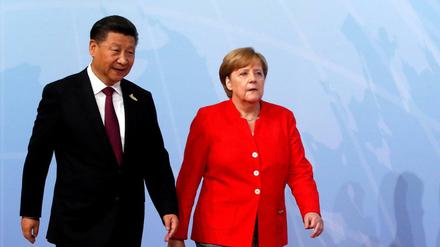 Chinas Präsidenten Xi Jinping und Deutschlands Kanzlerin Angela Merkel haben sich schon mehrfach getroffen. 
