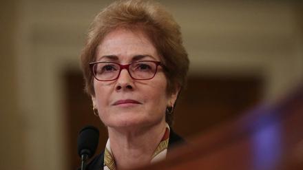 Marie Yovanovitch von dem Geheimdienstausschuss des Repräsentantenhauses.
