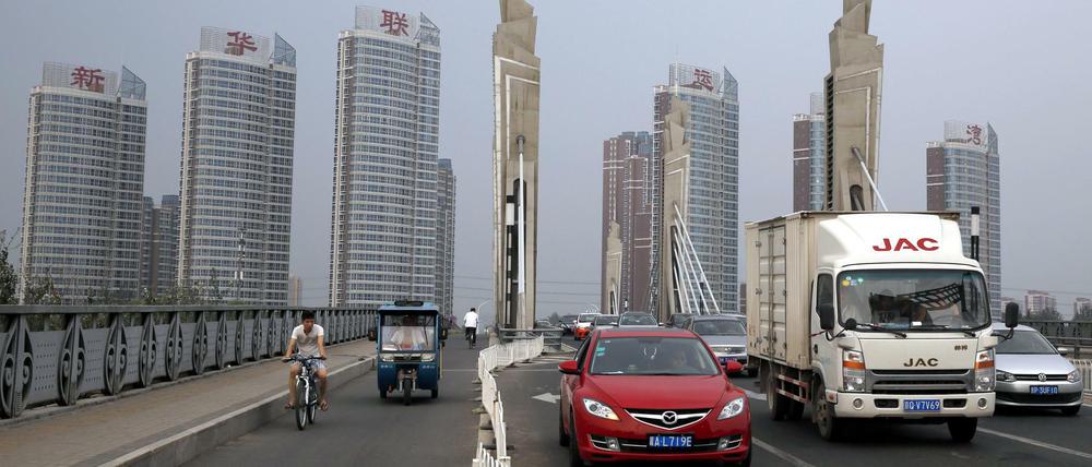 Botschafter in China - wäre das ein Job für unseren Kolumnisten? Ansicht von Pekings Distrikt Tongzhou. 