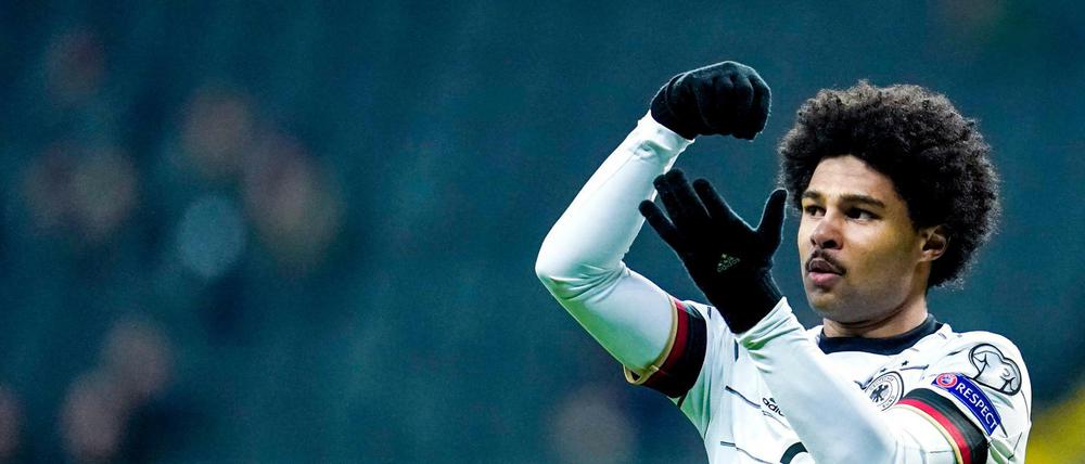 Es ist angerührt. Serge Gnabry erzielte drei Tore zum Sieg gegen die Nordiren.