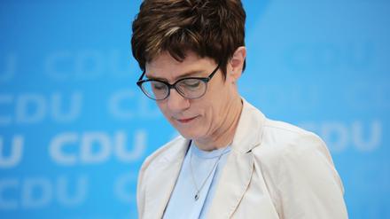 Annegret Kramp-Karrenbauer, CDU-Vorsitzende (Archiv). 