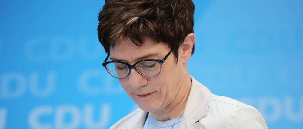 Annegret Kramp-Karrenbauer, CDU-Vorsitzende (Archiv).