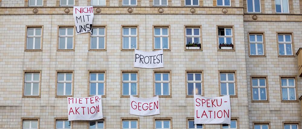 Die Deutsche Wohnen ist bei der Linkspartei geradezu verhasst.